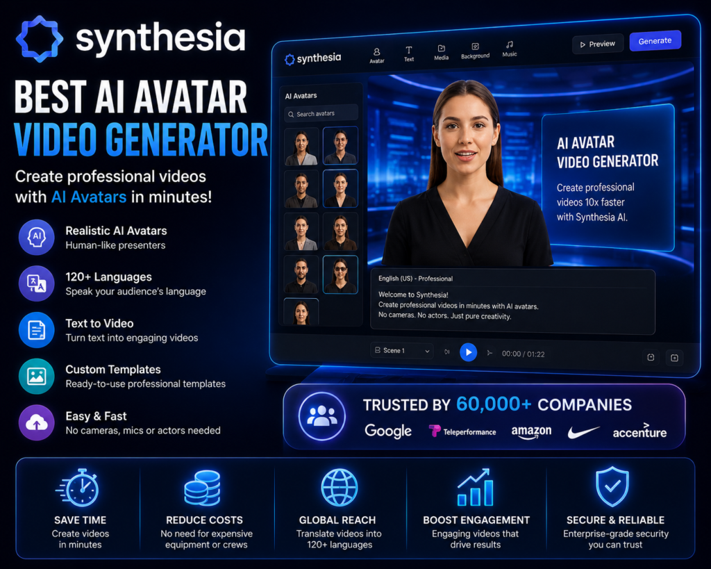 Synthesia AI avatar videos