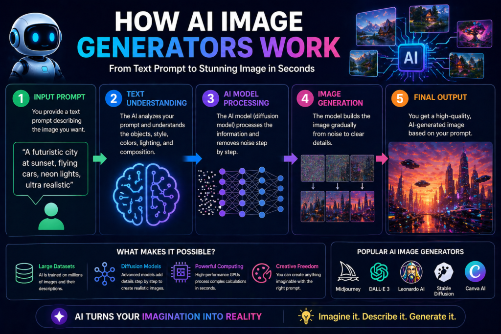How AI Image Generators Work