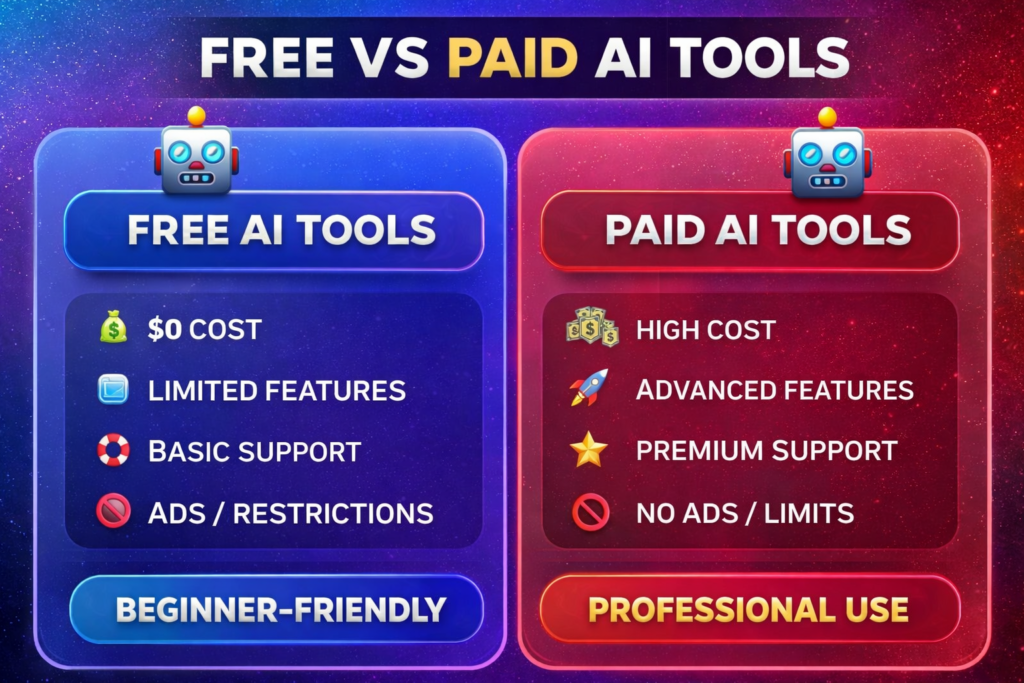 free AI tool alternatives 2026