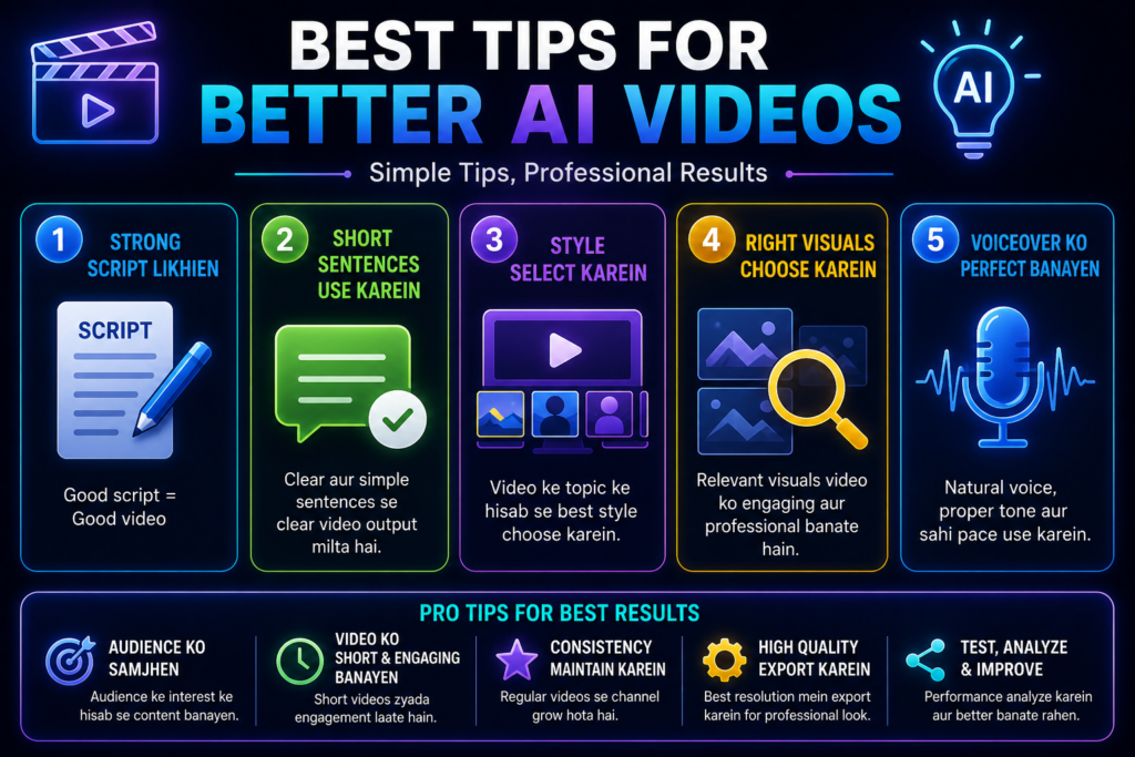 Best Tips for Better AI Videos