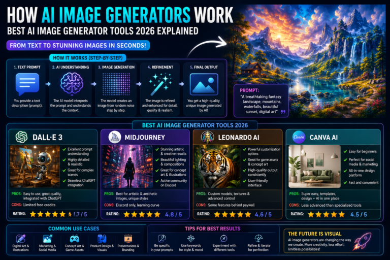 How AI Image Generators Work