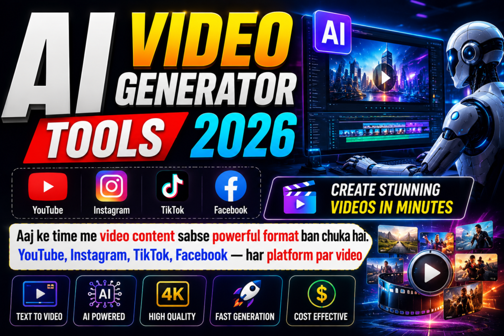 Top AI Video Generator Tools