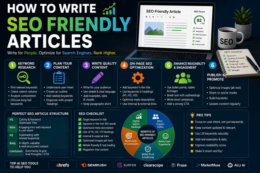 How to write SEO friendly articles