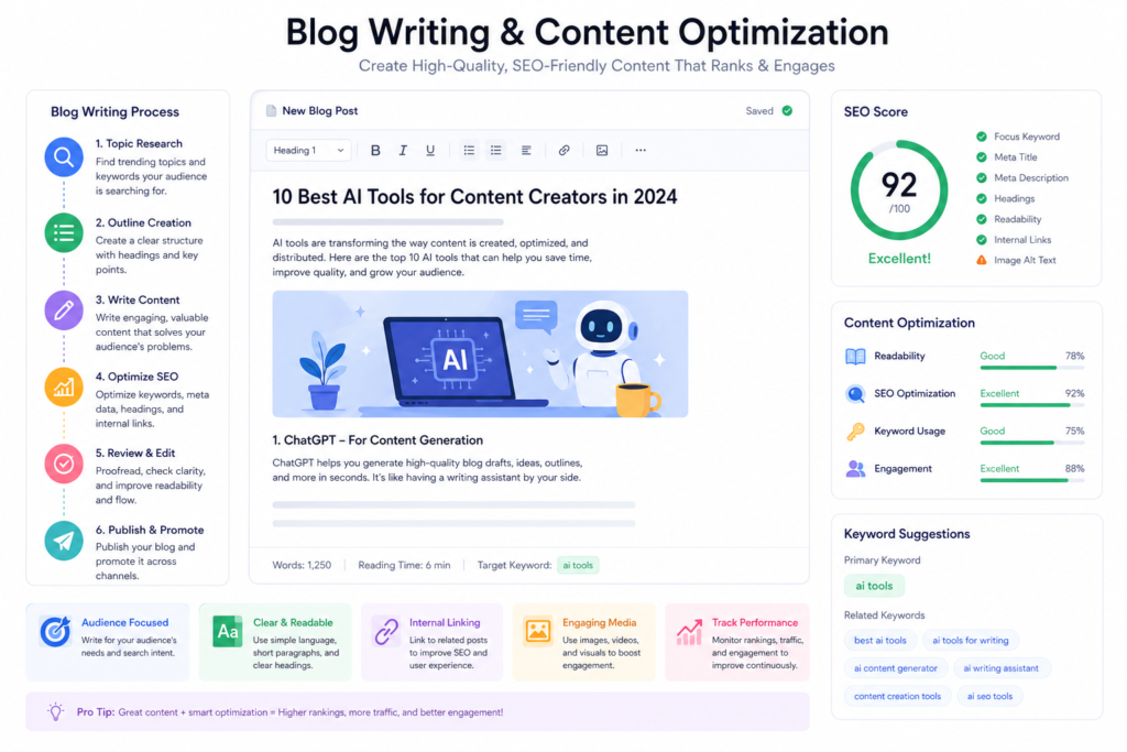 SEO content optimization example