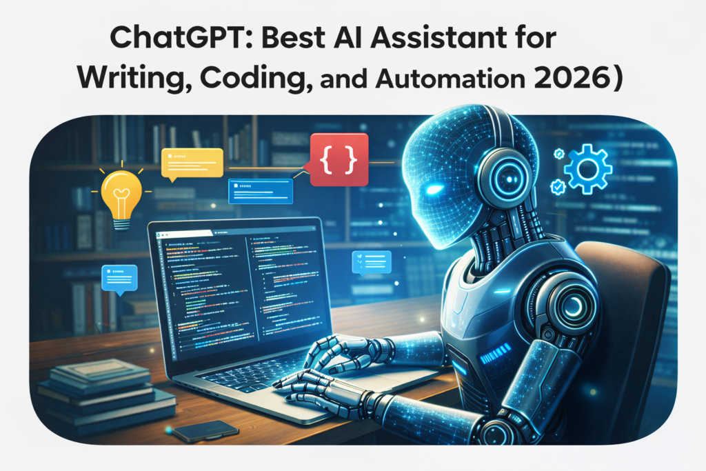 Chat GPT best AI assistant for writing coding automation 2026