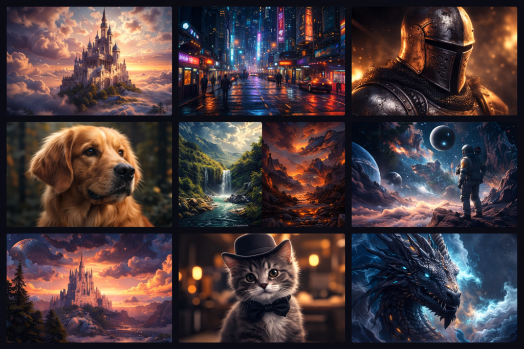 Midjourney multiple image generation