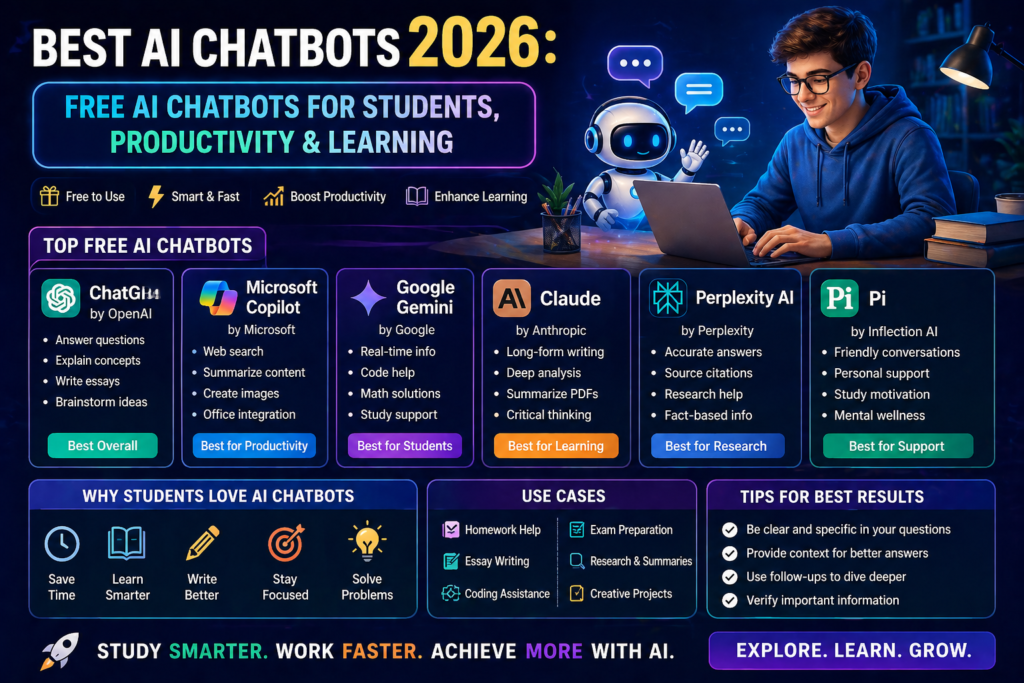 Best AI Chatbots 2026