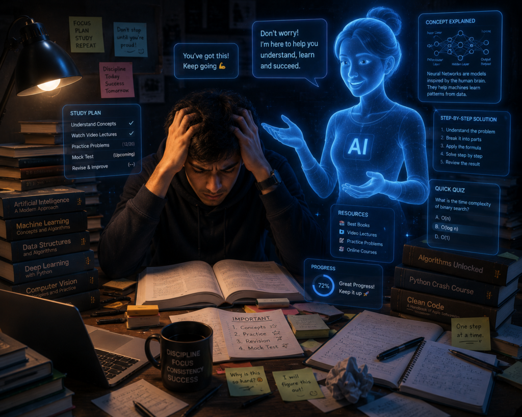 Student searching for the best AI study tool