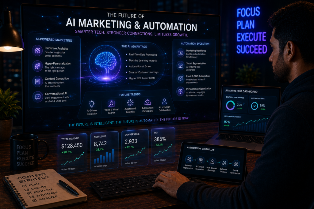 Future of AI marketing and automation technology