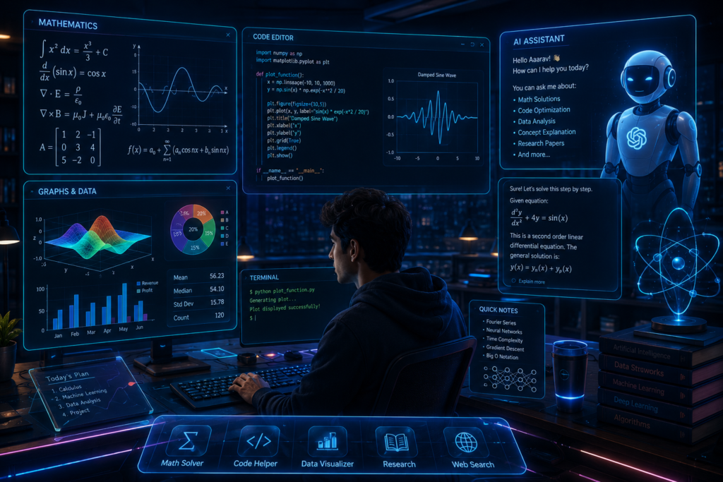 Best AI tools for coding and mathematics students
