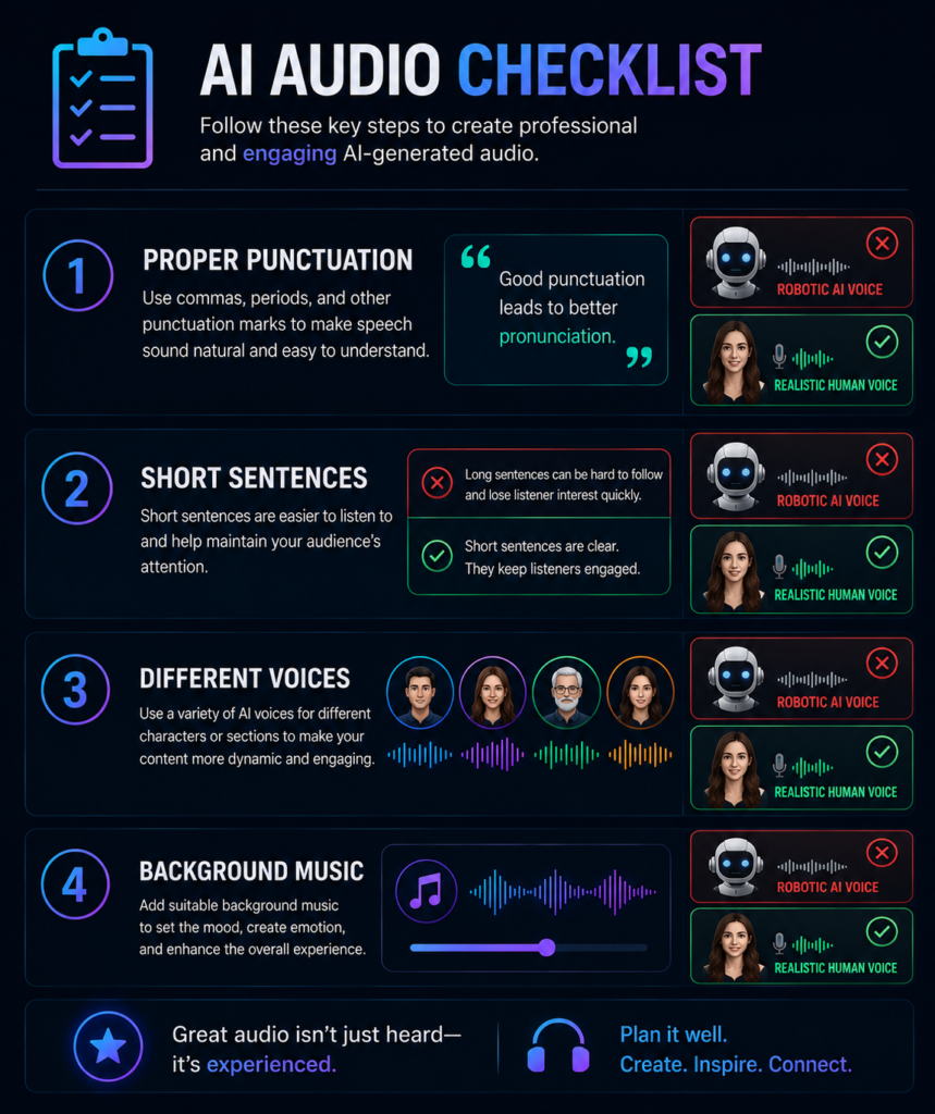 Common mistakes while using AI voice cloning software