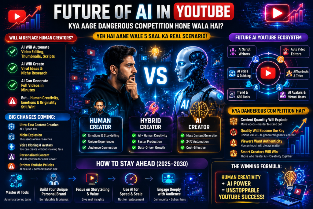 Future of AI-powered YouTube content creation
