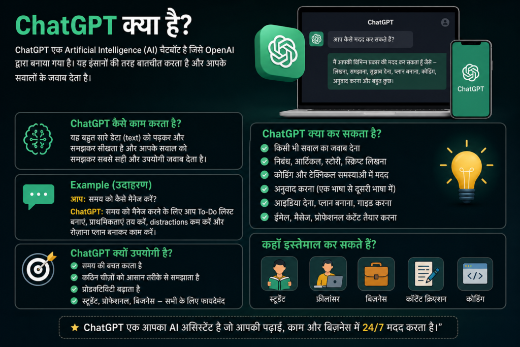 Chat GPT kya hai simple explanation