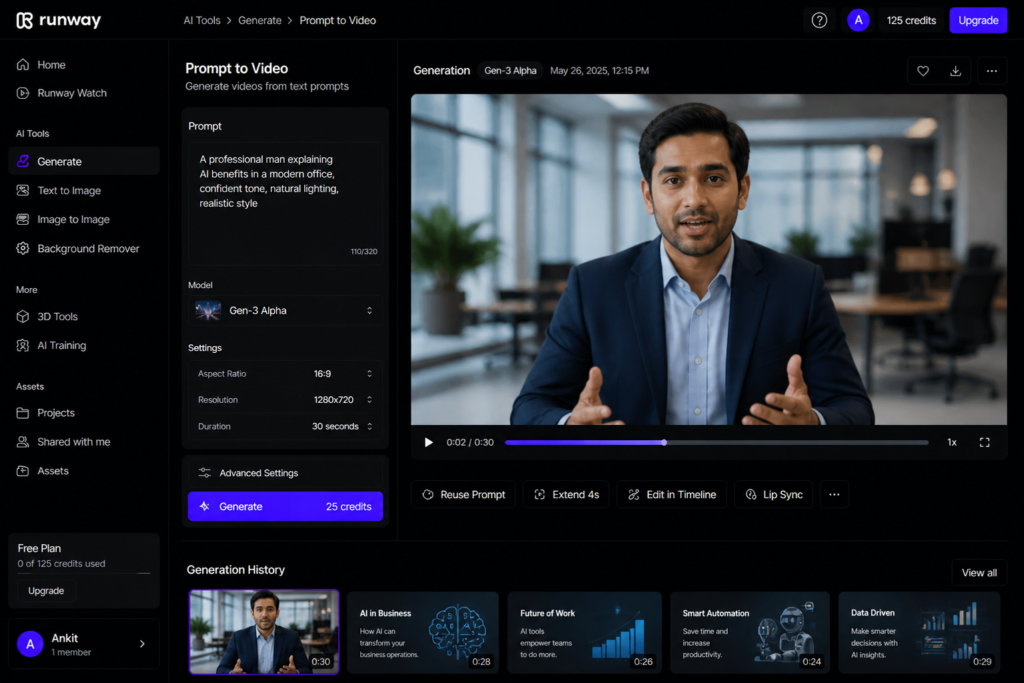 HeyGen AI video generator avatar demo