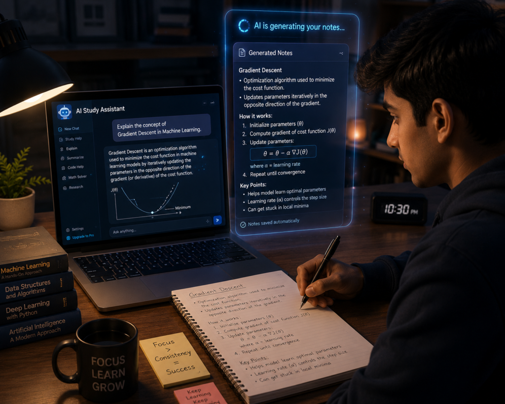 Benefits of using free AI tools for studying