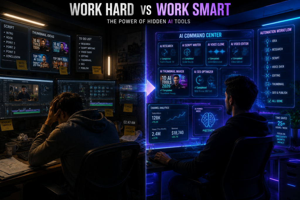 Hidden AI tools helping content creators work faster in 2026