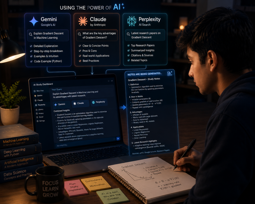 Gemini Claude and Perplexity AI tools comparison