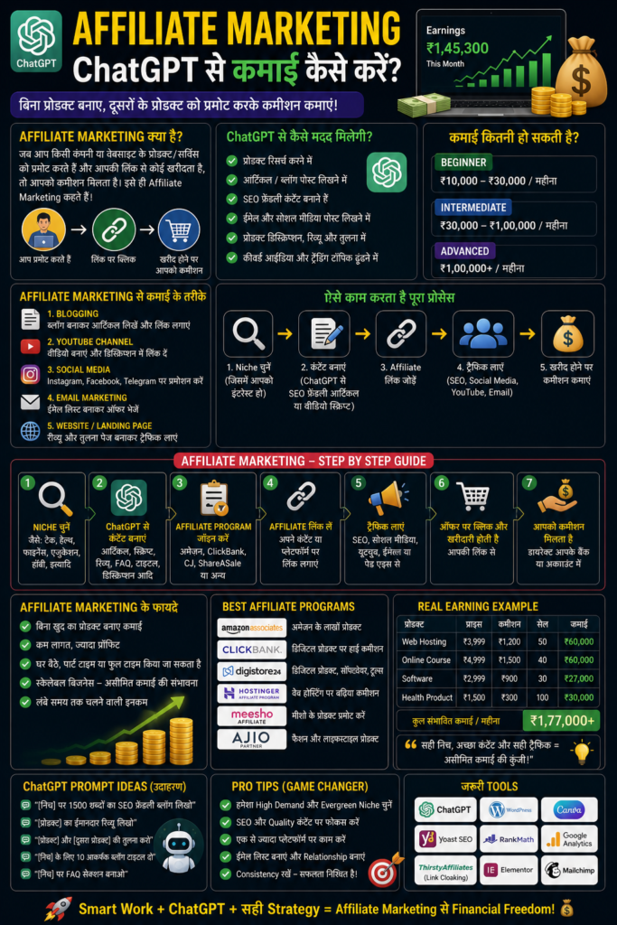 affiliate marketing se earning ka tarika