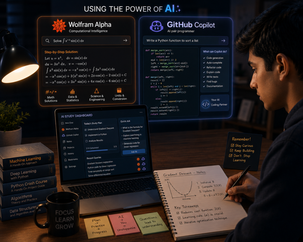 Best AI tools for coding and math students
