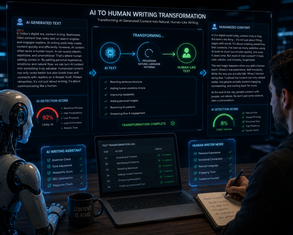 “How to humanize AI content for free”