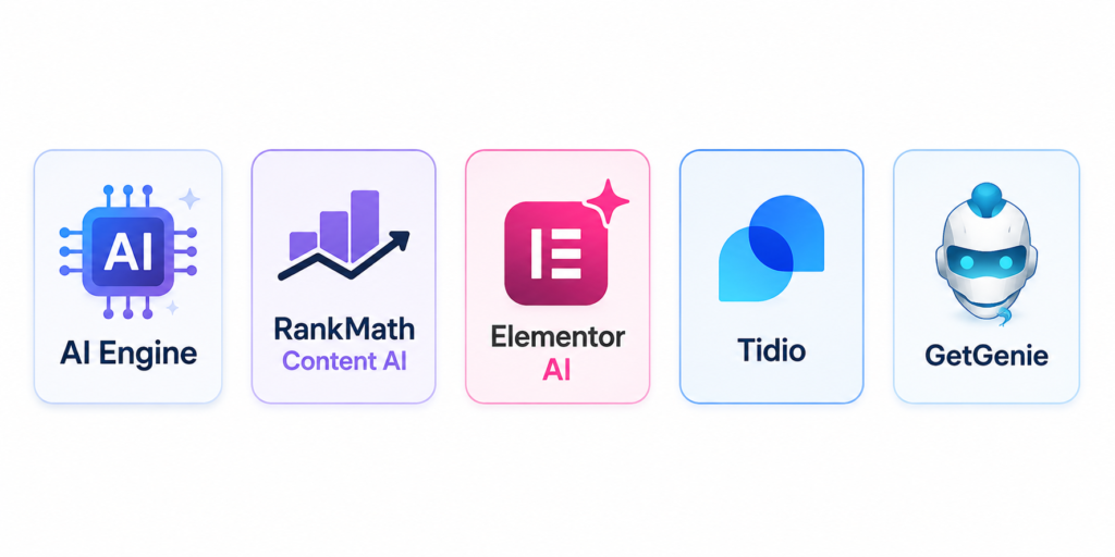 Top AI WordPress plugins comparison