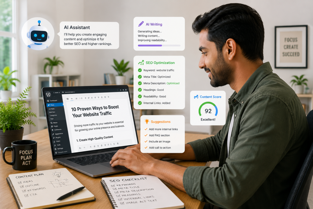 Using AI plugins for blogging SEO and marketing